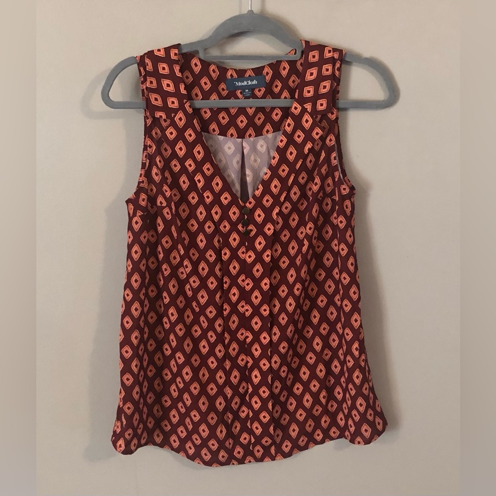 Modcloth Sleeveless Blouse
